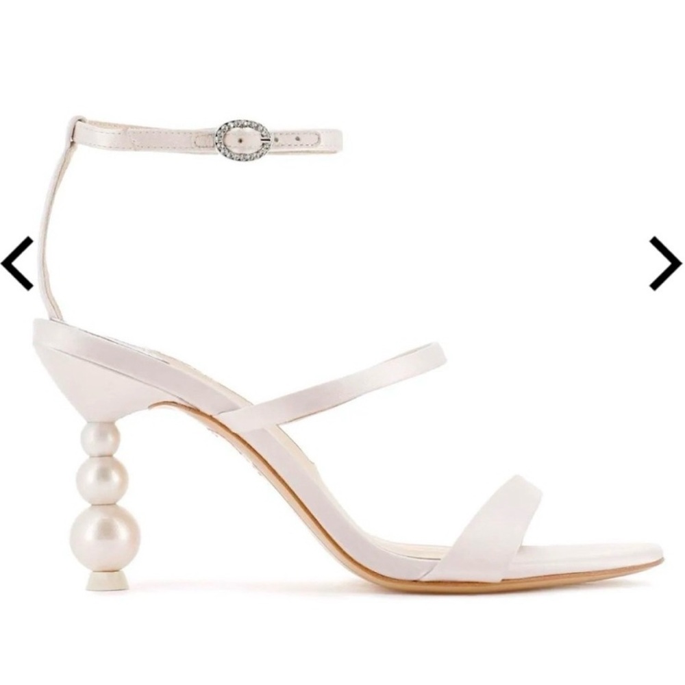 Sophia Webster Pearl White Heels